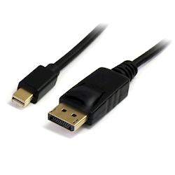 StarTech MDP2DPMM2M Startech.com Mini DisplayPort to DisplayPort Adapter Cable 2M  thumbnail 0