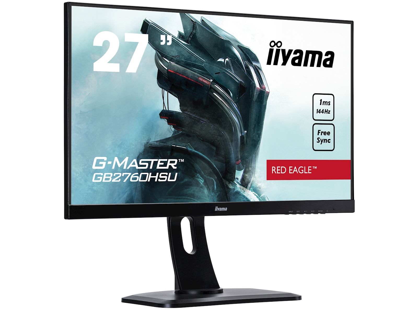 iiyama G-Master GB2760HSU-B1 Red Eagle 27" FreeSync Monitor