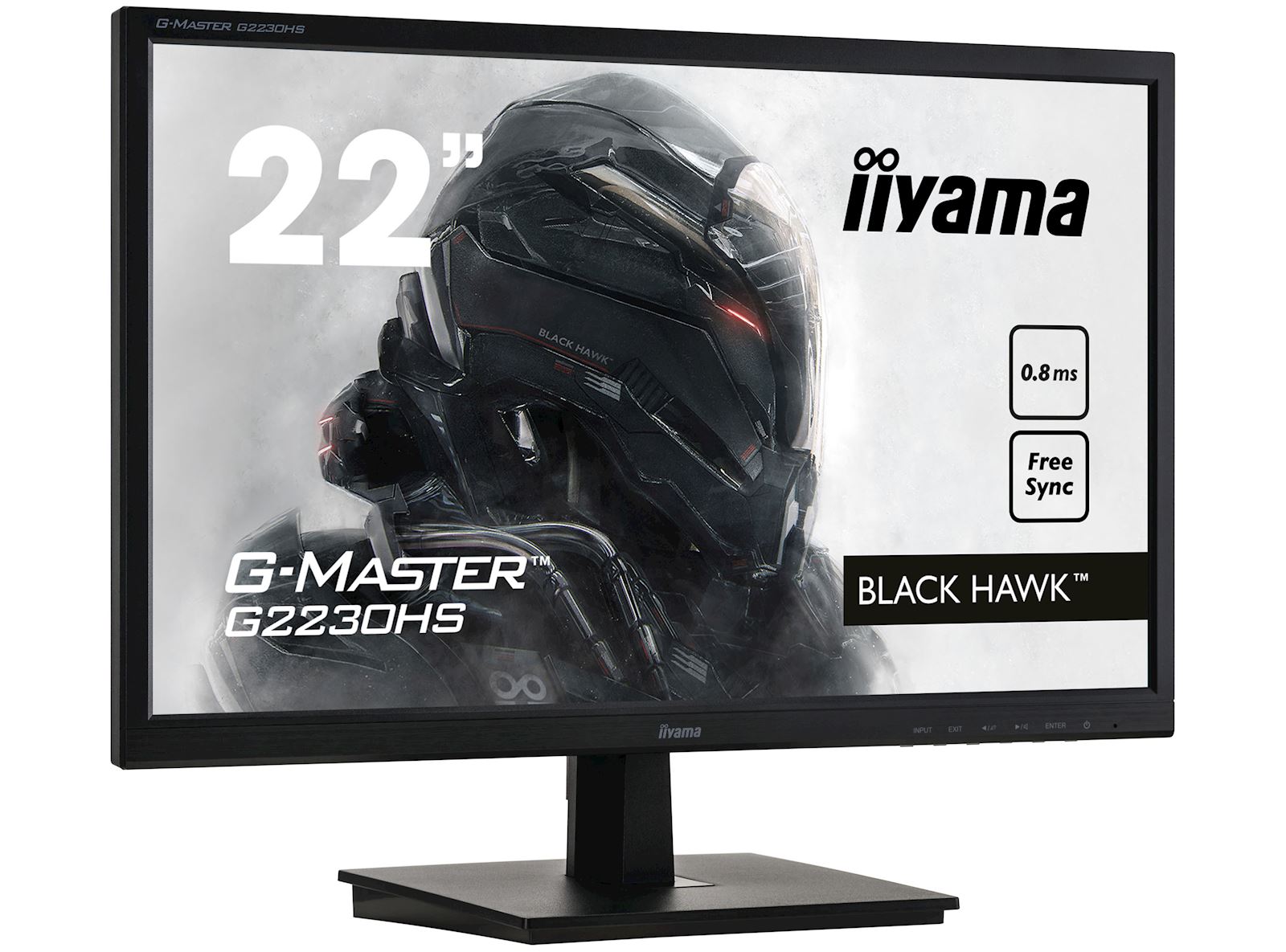 iiyama G-Master G2230HS-B1 Black Hawk 