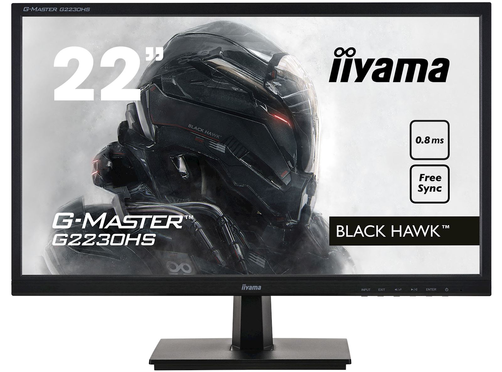 iiyama G-Master G2230HS-B1 Black Hawk 