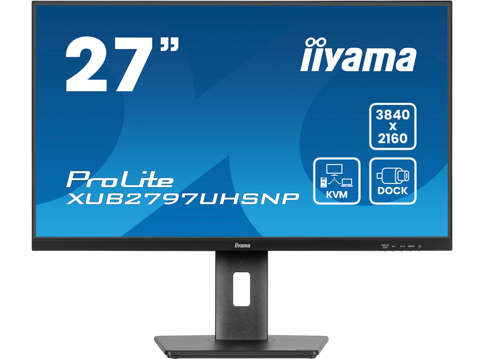 iiyama ProLite XUB2797UHSNP-B1 IPS with KVM Switch and USB-C iiyama ProLite XUB2797UHSNP-B1 IPS with KVM Switch and USB-C