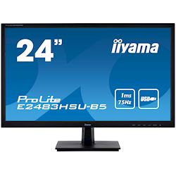 iiyama ProLite E2483HSU-B5 24" monitor, HDMI, 1ms response time 