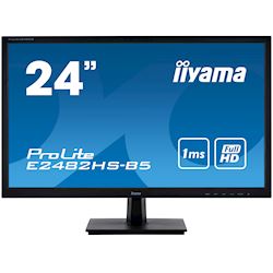 iiyama ProLite monitor E2482HS-B5 24" Full HD, Black, HDMI, 1ms
