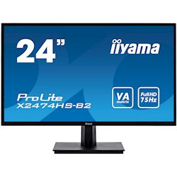 iiyama ProLite monitor X2474HS-B2 24" Full HD, Black, HDMI, VA panel