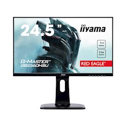 iiyama G-Master Red Eagle gaming monitor GB2560HSU-B1 24.5" Black, Ultra Slim Bezel, Full HD, 144Hz, 1ms, FreeSync, HDMI, Display Port, USB Hub
