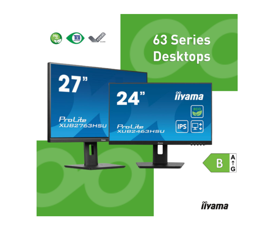 iiyama 63 eco conscious range