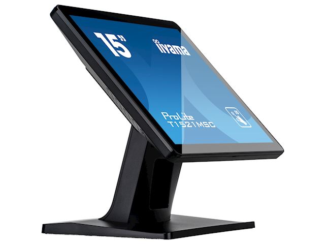 iiyama ProLite monitor T1521MSC-B1 15" Black, 5:4, Projective Capacitive 10pt touch, Bezel Free image 5