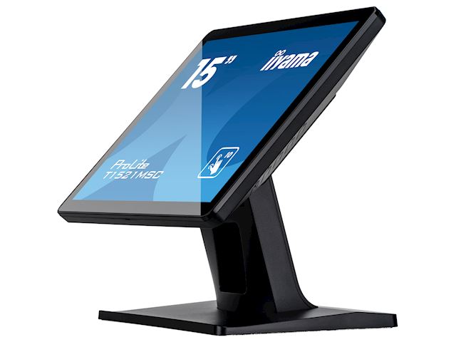 iiyama ProLite monitor T1521MSC-B1 15" Black, 5:4, Projective Capacitive 10pt touch, Bezel Free image 6