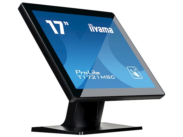 iiyama ProLite monitor T1721MSC-B1 17" Black, 5:4, Projective Capacitive 10pt touch, Bezel Free image 5