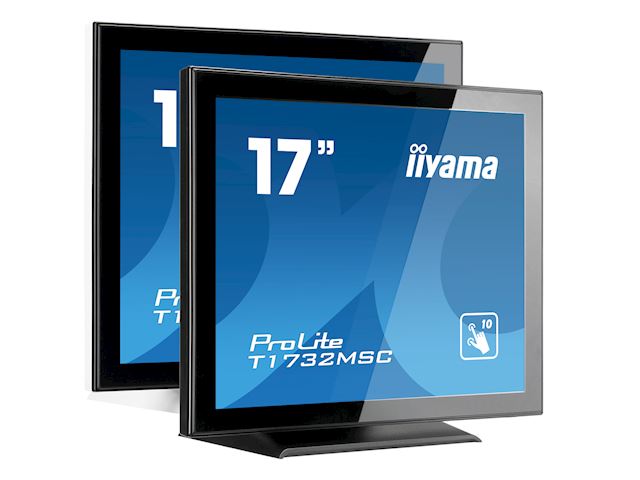 Iyama ProLite touch screen monitor T1732MSC-B5X 17" Black, 5:4, Projective Capacitive 10pt Touch, HDM, Display Port, Bezel Free image 5
