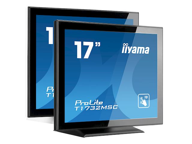 Iyama ProLite touch screen monitor T1732MSC-B5X 17" Black, 5:4, Projective Capacitive 10pt Touch, HDM, Display Port, Bezel Free image 5