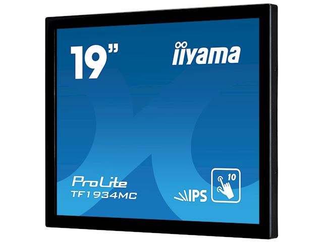 iiyama ProLite TF1934MC-B7X  19" Black, IPS, 5:4, 10pt touch, Projective Capacitive, touch through glass function image 2