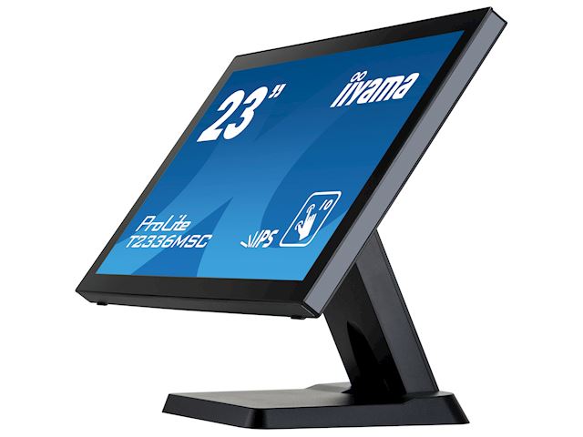 iiyama ProLite monitor T2336MSC-B2  23"  Black, IPS, Full HD, Projective Capacitive 10pt touch, HDMI, USB Hub image 5