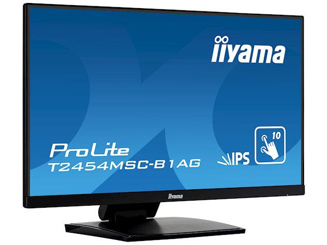 iiyama ProLite monitor T2454MSC-B1AG 24", Projective Capacitive 10pt touch, Anti-glare coating, IPS, Ultra thin bezel, HDMI image 3