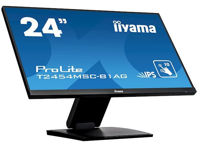 iiyama ProLite monitor T2454MSC-B1AG 24", Projective Capacitive 10pt touch, Anti-glare coating, IPS, Ultra thin bezel, HDMI image 4