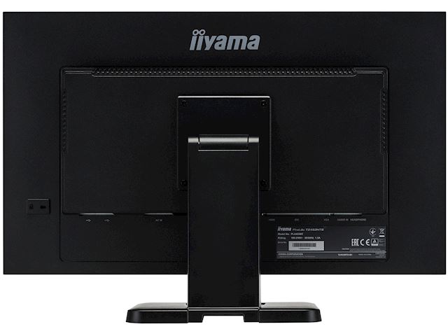 iiyama ProLite monitor T2453MTS-B1 24", VA, Optical 2pt touch, HDMI, Scratch resistive, Black, Glass front image 9