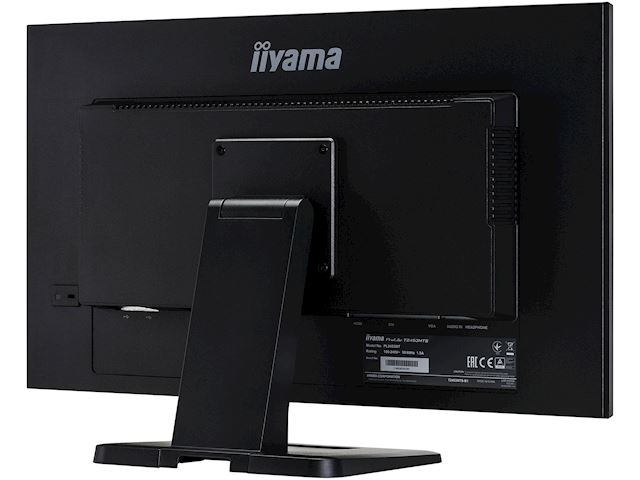 iiyama ProLite monitor T2453MTS-B1 24", VA, Optical 2pt touch, HDMI, Scratch resistive, Black, Glass front image 10