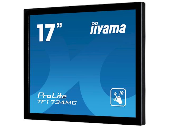 iiyama ProLite TF1734MC-B7X 17", Projective Capacitive 10pt touch, Glass overlay, Open frame, Scratch resistant, Anti-fingerprint coating, Water and dust resistant image 12
