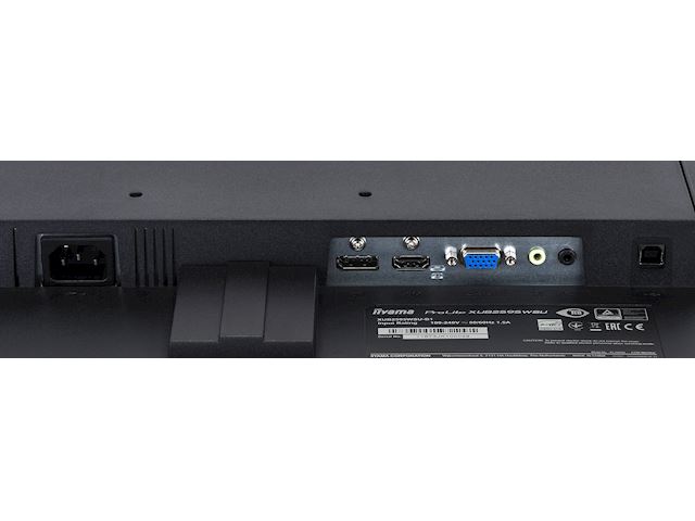 iiyama ProLite monitor XU2595WSU-B1, 25", 16:10, Ultra Slim Bezel, IPS, HDMI, DisplayPort, Blue light reducer, Flicker free image 4