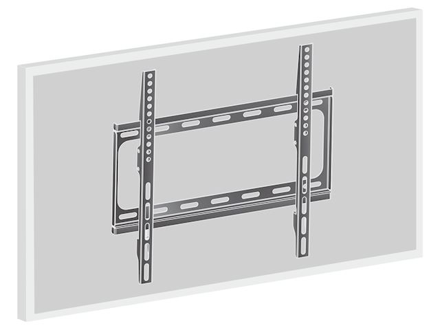 iiyama WM1044-B1 Extra safe wall mount for screens 26-55", up to VESA 400x400mm, max 30kg image 1