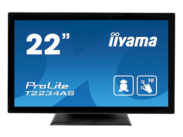 iiyama ProLite monitor T2234AS-B1 22” PCAP 10pt touch screen with Android image 0