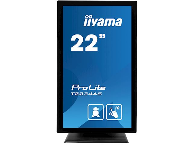 iiyama ProLite monitor T2234AS-B1 22” PCAP 10pt touch screen with Android image 1