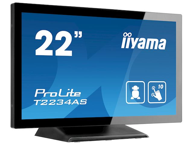 iiyama ProLite monitor T2234AS-B1 22” PCAP 10pt touch screen with Android image 2