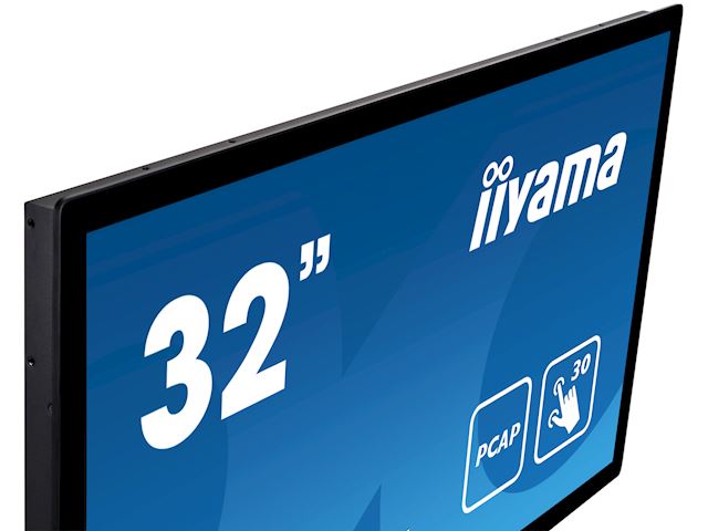 iiyama ProLite monitor TF3215MC-B1AG 31.5", AMVA3, Full HD, Open Frame, Projective Capacitive, 30pt touch screen, AG coating, VGA/HDMI image 3