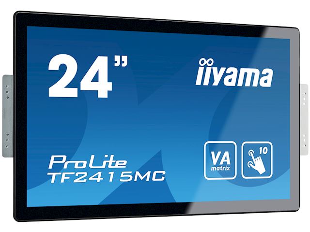 iiyama ProLite monitor TF2415MC-B2 23.8", Full HD, Open Frame, Projective Capacitive, 10pt touch screen, VGA/HDMI/DisplayPort image 2