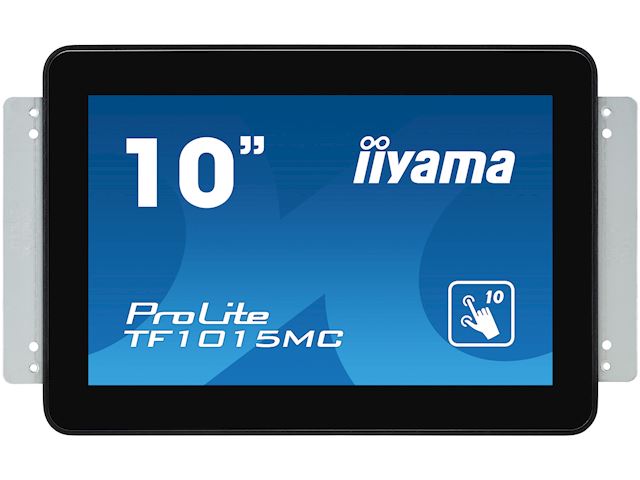 iiyama ProLite monitor TF1015MC-B2 10.1", Open Frame, Projective Capacitive, 10pt touch screen, VGA/HDMI/DisplayPort image 0