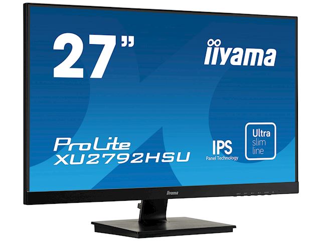 iiyama ProLite XU2792HSU-B1, Ultra Slim, IPS, HDMI, Edge to edge design monitor image 1