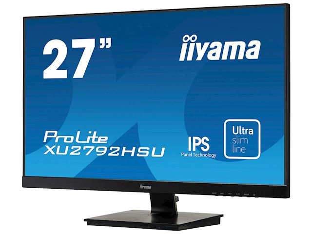 iiyama ProLite XU2792HSU-B1, Ultra Slim, IPS, HDMI, Edge to edge design monitor image 2