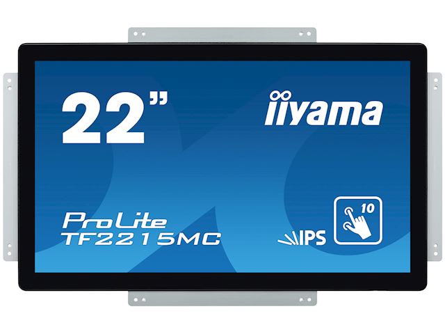 iiyama Prolite TF2215MC-B2 22" Black, Full HD, Projective Capacitive 10pt Touch, IPS Touch screen image 3