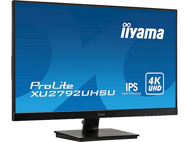 iiyama ProLite monitor XU2792UHSU-B1 27", IPS, 4k, HDMI, DisplayPort, USB Hub, PIP, PBP image 1