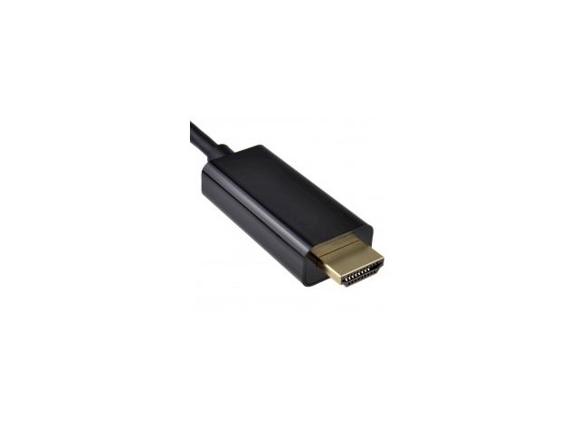 USB 3.1 Type C to HDMI Lead 4K 60Hz UHD Cable Adapter Black 3m image 2