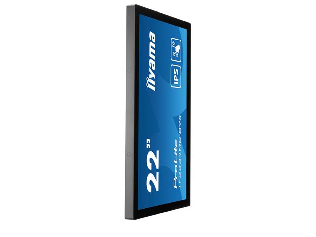 iiyama ProLite monitor TF2234MC-B7X 22", PCap touch through glass, 10pt touch, HDMI, DP, 16:9, IPS, Scratch resistive, Anti-fingerprint coating image 4