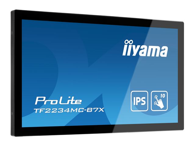 iiyama ProLite monitor TF2234MC-B7X 22", PCap touch through glass, 10pt touch, HDMI, DP, 16:9, IPS, Scratch resistive, Anti-fingerprint coating image 8