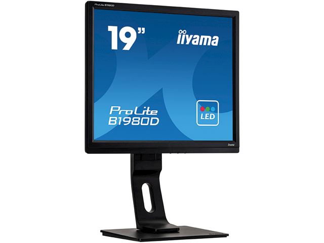 iiyama ProLite monitor B1980D-B1 19" 5:4 Black, Height Adjustable, Black image 5