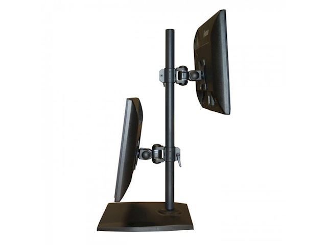 Ergomounts EMUV430FS UltraView 460 Dual Monitor Freestanding Desk Mount image 3