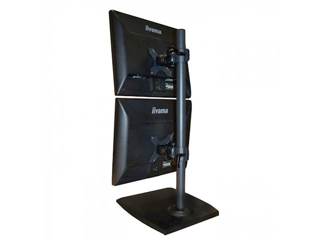 Ergomounts EMUV430FS UltraView 460 Dual Monitor Freestanding Desk Mount image 2
