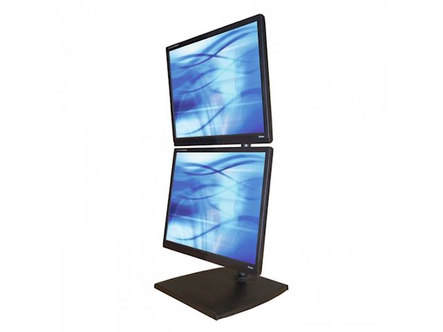 Ergomounts EMUV430FS UltraView 460 Dual Monitor Freestanding Desk Mount image 0