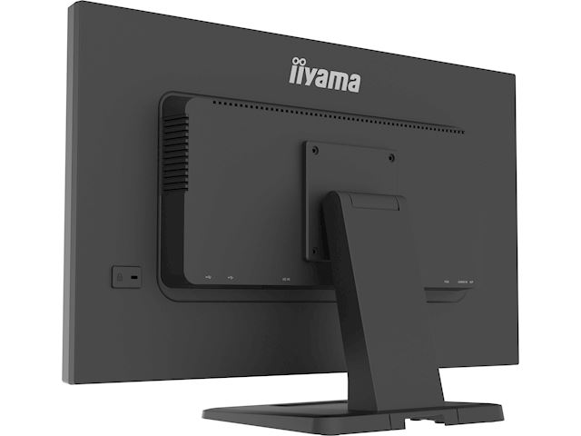 iiyama ProLite monitor T2453MIS-B1 24", VA, Infrared technology 10pt touch, HDMI, Scratch resistive, Black, Glass front image 4