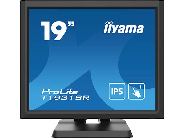 iiyama ProLite monitor T1931SR-B6 19" Black, IPS, 5:4, Resistive, IP54 rated image 0