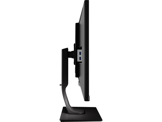 iiyama ProLite monitor XUB3293UHSN-B1 32" 3-side borderless design, IPS panel with KVM switch, USB-C dock, height adjustable image 3