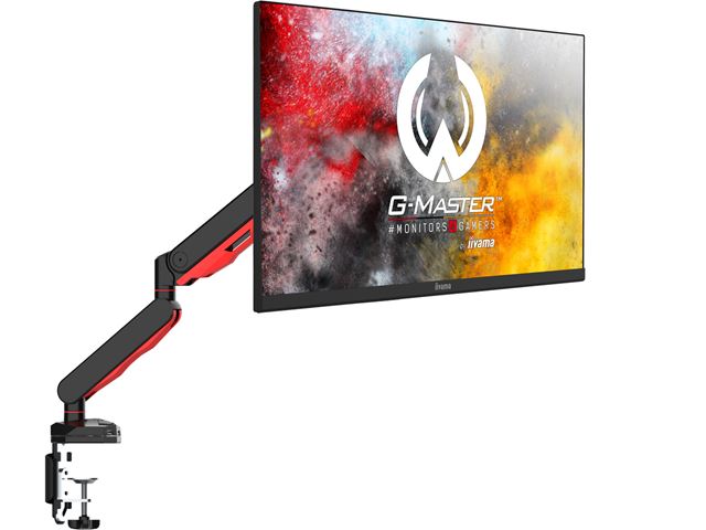 iiyama DSG3001C-R1 elite gaming aluminium gas spring monitor arm image 0