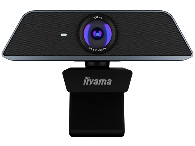 iiyama UC CAM120UL-1 4K Conference webcam for 120-degree FOV and autoframing  image 0