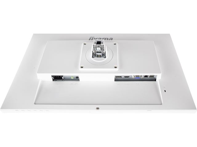 iiyama ProLite monitor XUB2492HSU-W5 24" IPS, Full HD, White, 3-side borderless, HDMI, Display Port, USB Hub, Height Adjustable image 10