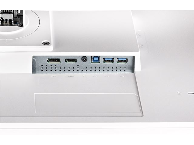 iiyama ProLite monitor XUB2492HSU-W6 24" IPS, Full HD, White, 3-side borderless, 1000hz refresh rate, HDMI, Display Port, USB Hub, Height Adjustable image 5