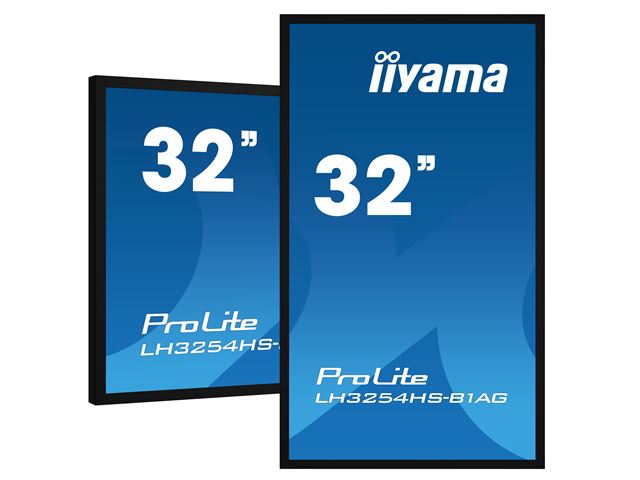 iiyama ProLite LH3254HS-B1AG 32", IPS, Full HD, 24/7 Hours Operation, HDMI, 10w Speakers, Landscape/Portrait, Android OS and FailOver image 4
