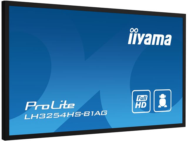 iiyama ProLite LH3254HS-B1AG 32", IPS, Full HD, 24/7 Hours Operation, HDMI, 10w Speakers, Landscape/Portrait, Android OS and FailOver image 5